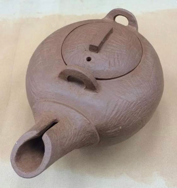 tea pot top view