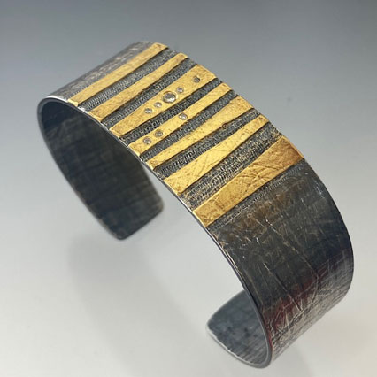 Cuffbracelet with matching ring