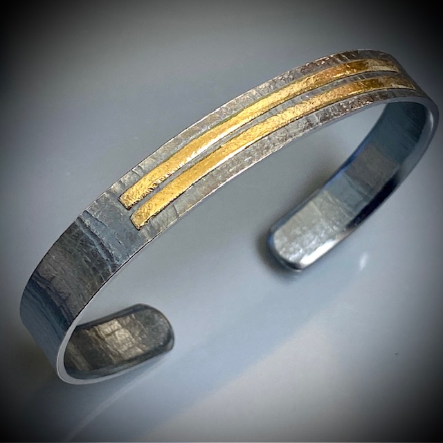 Cuff Bracelets from the Circle & Confetti Series 