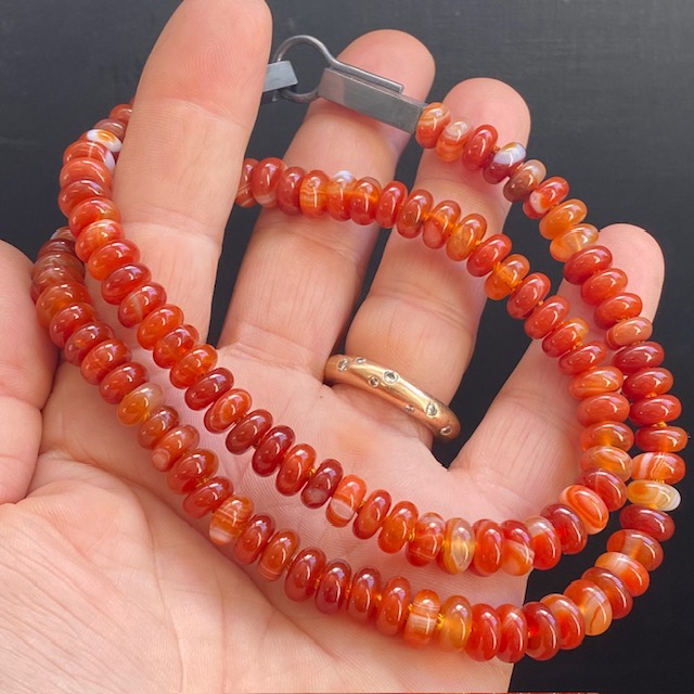 Red Agate Necklace