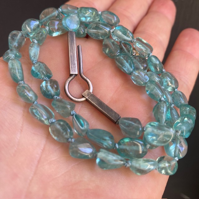 Apatite necklace